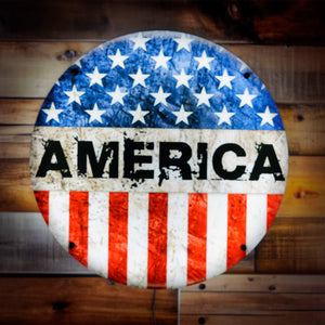 America LED Wall Art