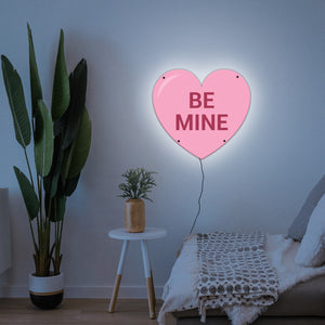 Be Mine LED, Heart, LED, Be Mine, gift, Cool Sign , Neon Light, Neon Sign