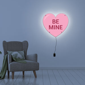 Be Mine LED, Heart, LED, Be Mine, gift, Cool Sign , Neon Light, Neon Sign