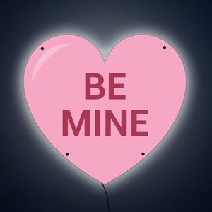 Be Mine LED, Heart, LED, Be Mine, gift, Cool Sign , Neon Light, Neon Sign