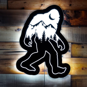 Bigfoot LED Wall Art