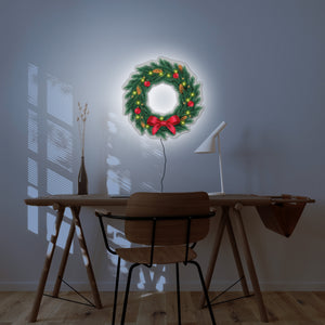 Holiday Wreath LED, LED, Christmas Wreath Light up Wreath