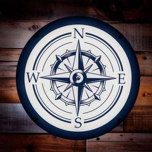 Compass LED Wall Art