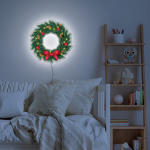 Holiday Wreath LED, LED, Christmas Wreath Light up Wreath