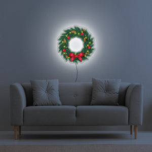 Holiday Wreath LED, LED, Christmas Wreath Light up Wreath