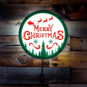 Merry Christmas LED Wall Art