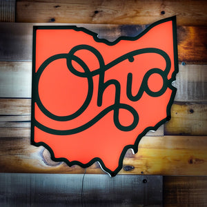 Ohio LED Wall Art