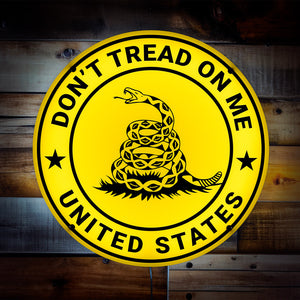 Don't Tread On Me LED Wall Art