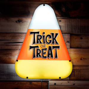 Trick or Treat Candy Corn LED Wall Art