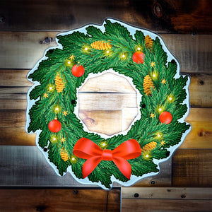 Holiday Wreath LED, LED, Christmas Wreath Light up Wreath