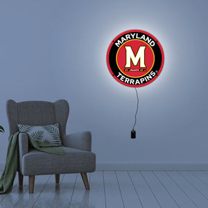 Maryland Terrapins 17" Round LED