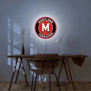 Maryland Terrapins 17" Round LED