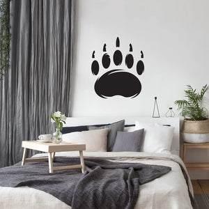 Bear Paw Wall Decal