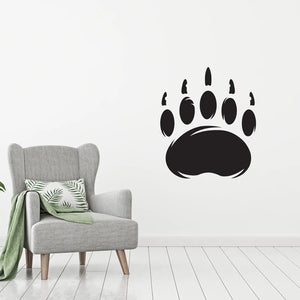 Bear Paw Wall Decal