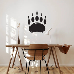 Bear Paw Wall Decal