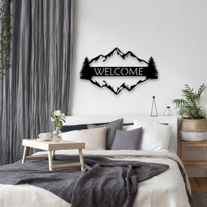 Welcome Mountain Wall Art