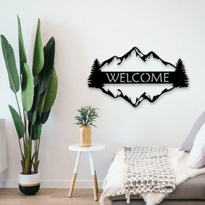 Welcome Mountain Wall Art