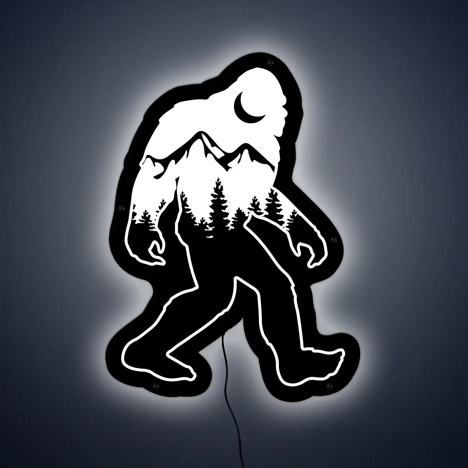 Bigfoot LED Wall Art