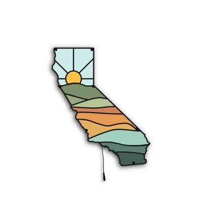 California State LED Wall Art