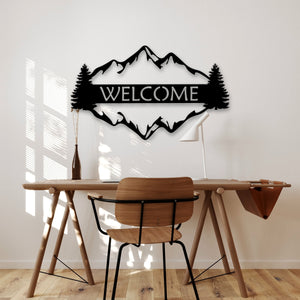 Welcome Mountain Wall Art