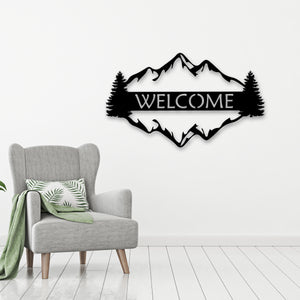 Welcome Mountain Wall Art