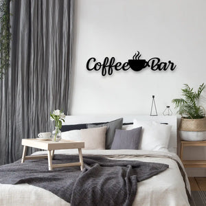 Coffee Bar Metal Wall Art