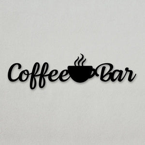 Coffee Bar Metal Wall Art