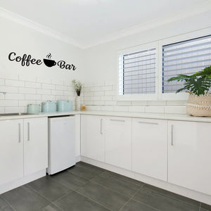 Coffee Bar Wall Decal