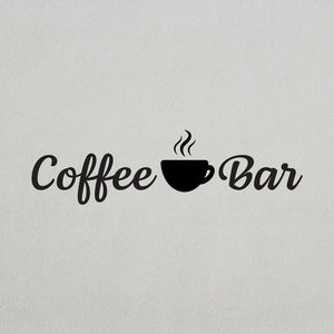 Coffee Bar Wall Decal