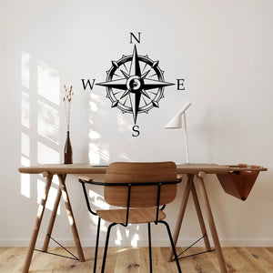 Compass Wall Decal