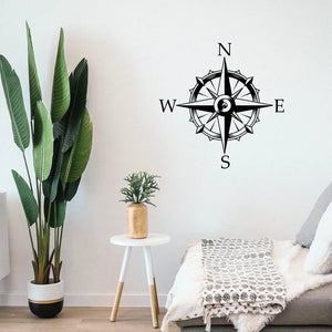 Compass Wall Decal