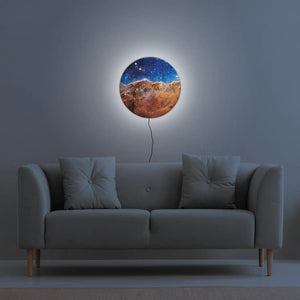 Cosmic Cliffs LED Wall Art