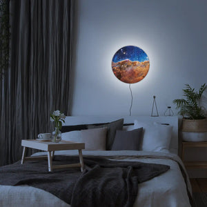 Cosmic Cliffs LED Wall Art