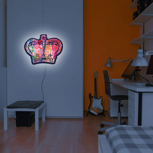 Crown LED Wall Art