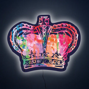 Crown LED Wall Art