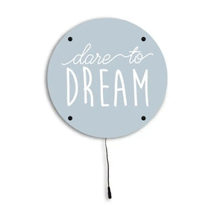 Dare to Dream LED Wall Art