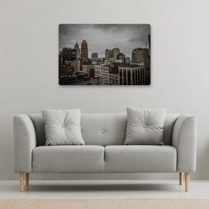 Detroit Skyline Metal Wall Art