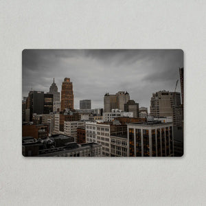 Detroit Skyline Metal Wall Art