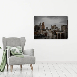 Detroit Skyline Metal Wall Art