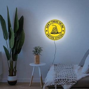 Don't Tread On Me LED Wall Art