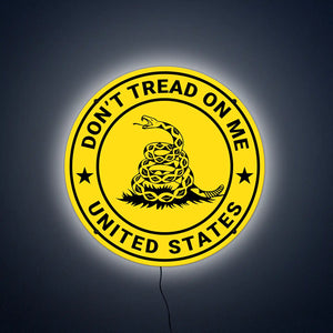 Don't Tread On Me LED Wall Art