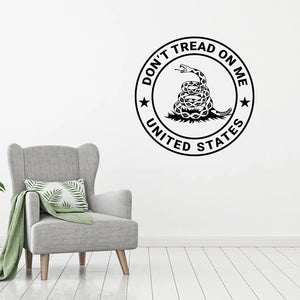 Don't Tread On Me Wall Decal