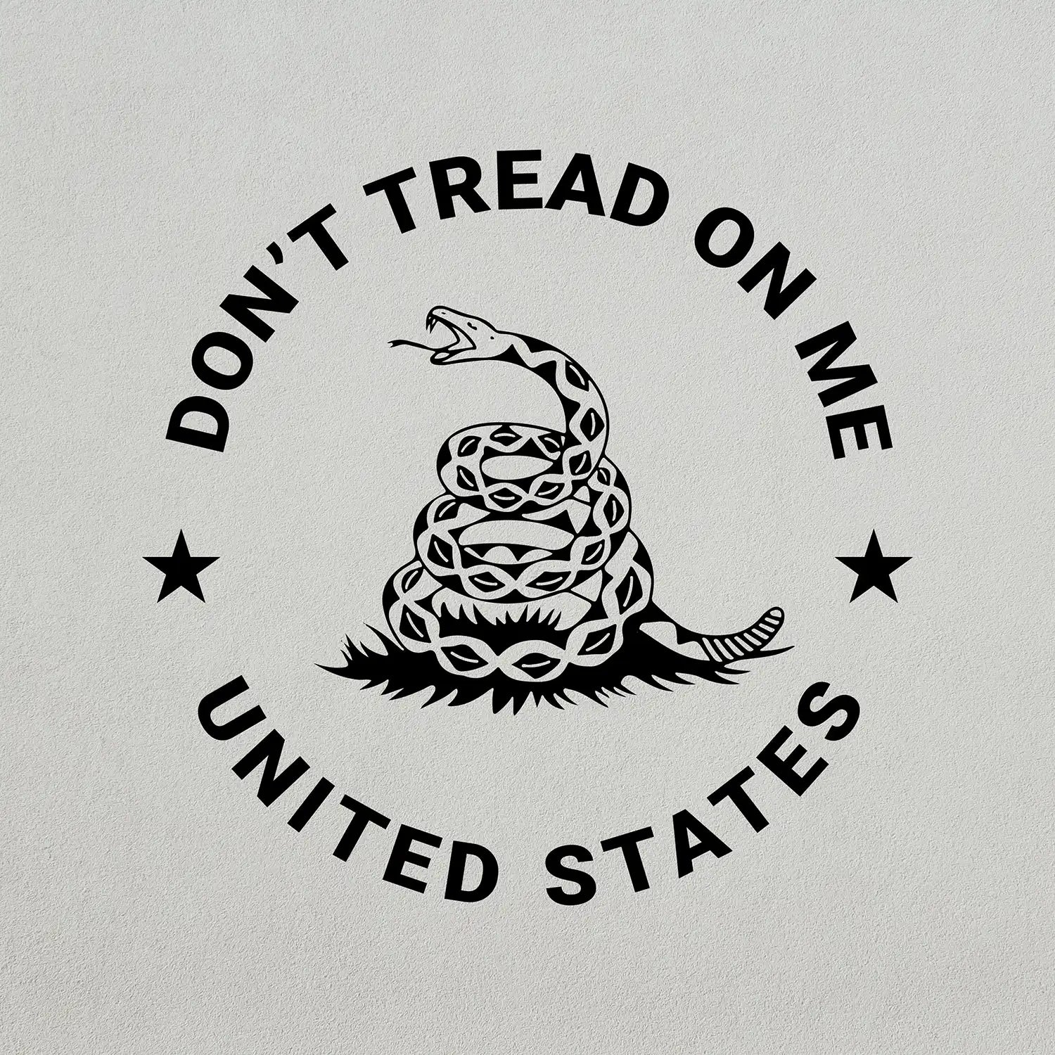 Don't Tread On Me Wall Decal