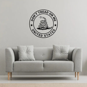 Don't Tread On Me Wall Decal