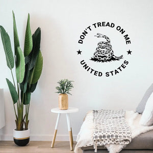 Don't Tread On Me Wall Decal