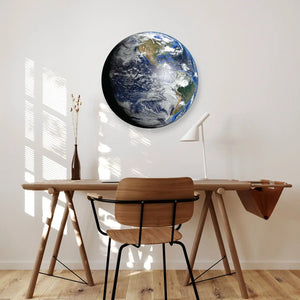 Earth Metal Wall Art