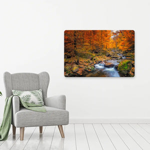 Fall Forest Metal Wall Art