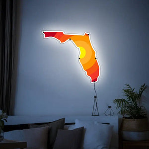 Florida LED Wall Art