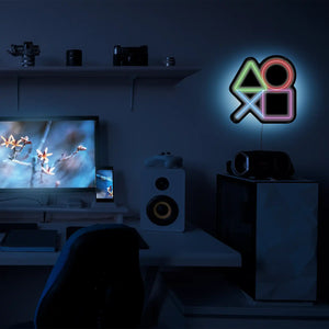 Playstation LED Wall Art