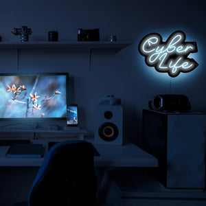 Cyber LED Wall Art